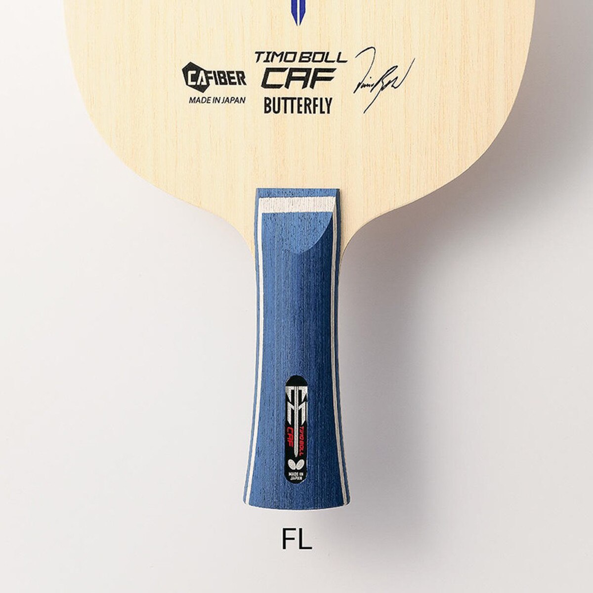 Timo Boll CAF Blade - Close up for Flared Handle